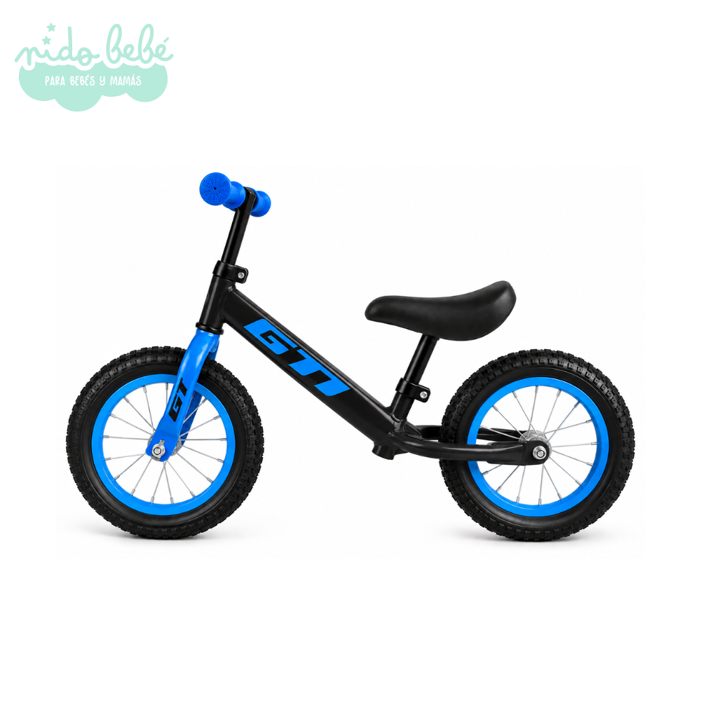 BICI EQUI AZUL Bicicleta de Equilibrio Infantil - Azul y negro - Imagen 1