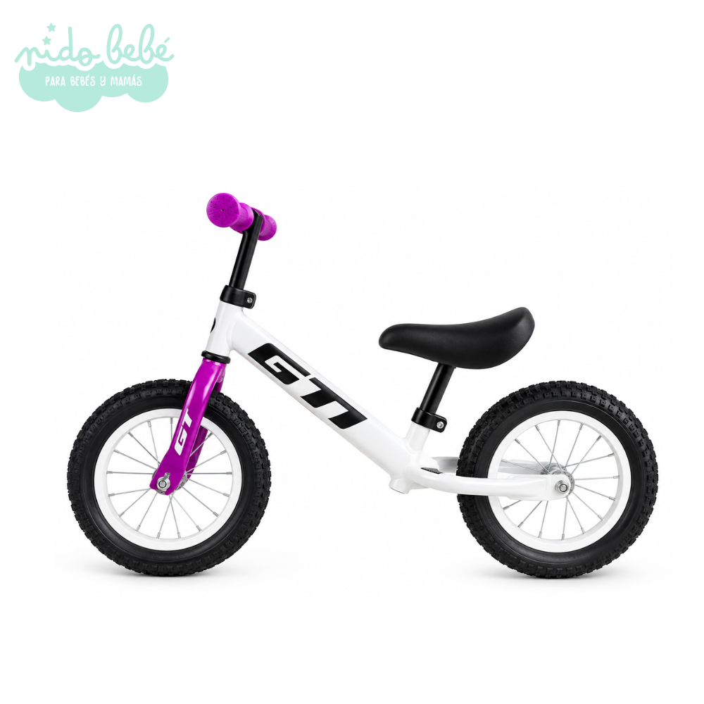 BICI EQUI LILA Y BLANCO Bicicleta de Equilibrio Infantil - Lila y blanco - Imagen 1