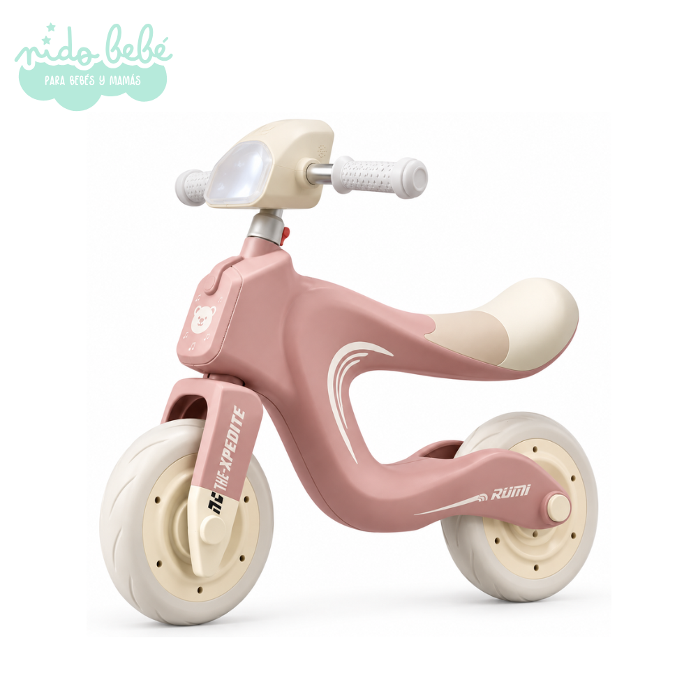 BICI GOMAS DE EVA - ROSA BICIMOTO INFANTIL CON RUEDAS DE GOMA DE EVA - ROSA - Imagen 1