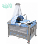 CUNA CORRAL TURING  3 EN 1 - CELESTE