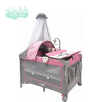 CUNA CORRAL TURING  3 EN 1 - ROSADA