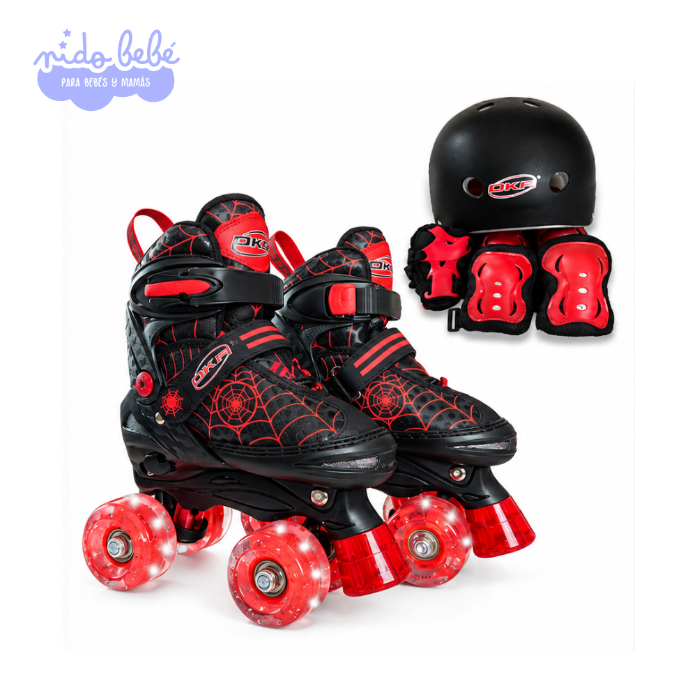 PATIN 4 RUE ARAÑA PATIN 4 RUEDAS HIDRAULICO (TALLA M 34-37) HOMBRE ARAÑA - Imagen 1