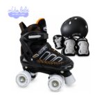 PATIN 4 RUEDAS HIDRAULICO (TALLA L 37- 40) NEGRO CON NARANJA (copia)