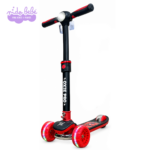 SCOOTER INFANTIL ELITE - NEGRO CON ROJO