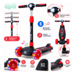 SCOOTER PLEGABLE GRAN OXIE - ROJO