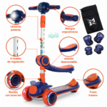 SCOOTER INFANTIL LEXUS CON ASIENTO - LILA - Imagen 2