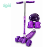 SCOOTER INFANTIL MAXI OKA EQUIPADO - MORADO