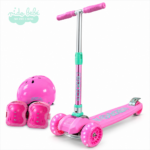 SCOOTER INFANTIL MAXI OKA EQUIPADO - ROSADO