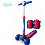SCOOTER INFANTIL OKA SPORT - AZUL CON ROJO