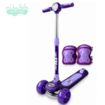 SCOOTER INFANTIL OKA SPORT - NEGRO CON MORADO