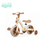 TRICICLO INFANTIL UNICORNIO 3 EN 1 -  BEIGE